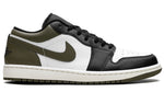 Load image into Gallery viewer, Jordan 1 LowBlack Toe Medium Olive
