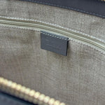 Load image into Gallery viewer, Gucci Grey Micro Guccissima Leather Convertible Satchel Bag (Like new) 68HK49C
