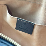 Load image into Gallery viewer, Gucci Beige/Ebony GG Diagonal Quilted Canvas Marmont Small Camera Bag (Like new) VM8BD27

