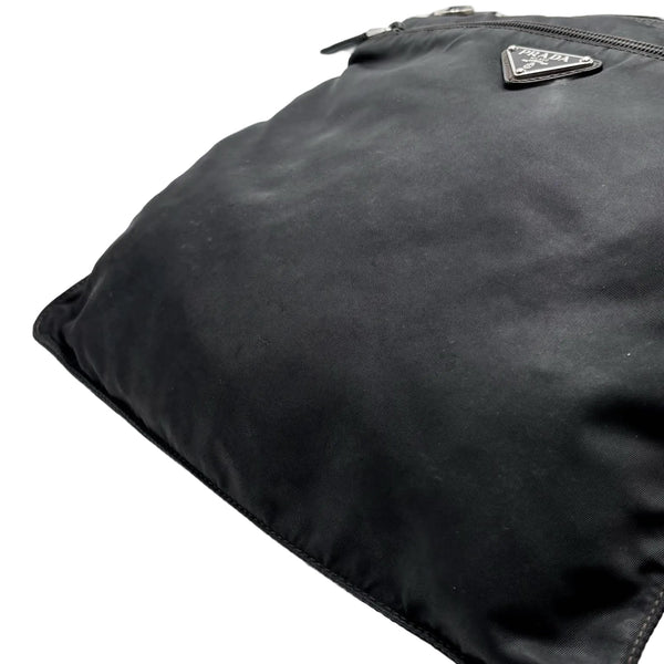 Prada Re-Nylon Messenger Bag Black (Pre-owned)