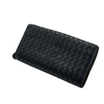 Load image into Gallery viewer, Bottega Veneta Black Intrecciato Woven Nappa Leather Continental Wallet (Pre-owned)
