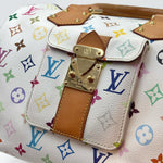 Load image into Gallery viewer, Louis Vuitton x Takashi Murakami White Monogram Multicolor Speedy 30 Bag (Pre-owned) QG6YDR4
