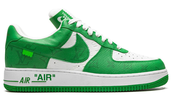 Louis Vuitton Nike Air Force 1 Low By Virgil Abloh White Green