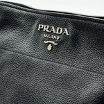 Load image into Gallery viewer, PRADA Vitello Daino Bucket Bag Black (Like new)
