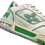 Load image into Gallery viewer, Louis Vuitton Trainer Green Mesh (9/10 condition)

