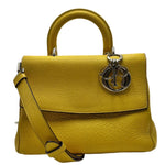 Load image into Gallery viewer, Dior Light Yellow Leather Mini Be Dior Top Handle Bag (Pre-owned)
