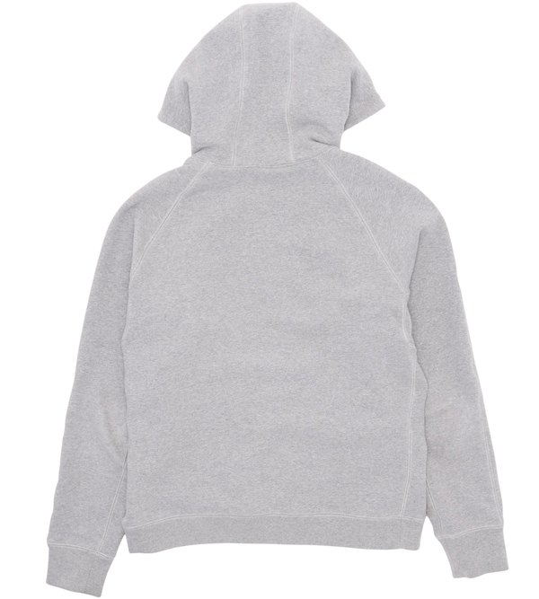 Chrome Hearts GRP Y NOT Leather Patchwork Zip-Up Hoodie