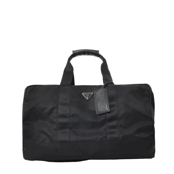 PRADA Re-Nylon and Saffiano leather duffle bag (Pre-owned)