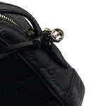 Load image into Gallery viewer, Gucci Microguccissima Bree Crossbody Bag Black (Pre-owned) TDR4863
