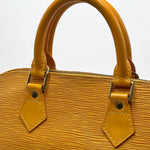 Load image into Gallery viewer, Louis Vuitton 1997 Epi Alma PM handbag Yellow (Pre-owned) TG9J473
