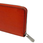 Load image into Gallery viewer, Louis Vuitton Zippy Wallet Ivory Epi Leather Orange (Pre-owned)
