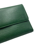 Load image into Gallery viewer, Louis Vuitton Sarah Wallet in Green Epi Leather (Like new)
