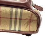 Load image into Gallery viewer, Burberry Brown Haymarket Check Leather Backpack (Pre-owned)
