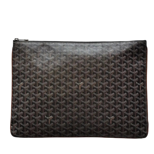 Goyard Goyardine Senat MM Clutch Bag (Pre-owned) 6DYWHRM
