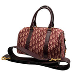 Load image into Gallery viewer, Christian Dior Oblique Boston Bag Bordeaux (Like new) RWTB3HK
