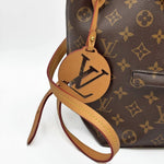 Load image into Gallery viewer, Louis Vuitton Monogram Canvas Montsouris MM NM Backpack Bag (Like new) 3TJM6TV
