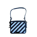 Load image into Gallery viewer, Off-White Binder Clip Bag Diag Mini Black White Yellow (Like new)
