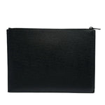 Load image into Gallery viewer, Saint Laurent Grain De Poudre Monogram Monochrome iPad Case Black (Like new) 87VWTG
