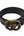 Gucci Leather Rhinestone Buckle Belt (Pre-owned)