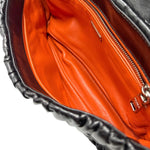 Load image into Gallery viewer, Prada Black Nappa Gaufre Leather Chain Flap Bag (Like new) 7QV46HY
