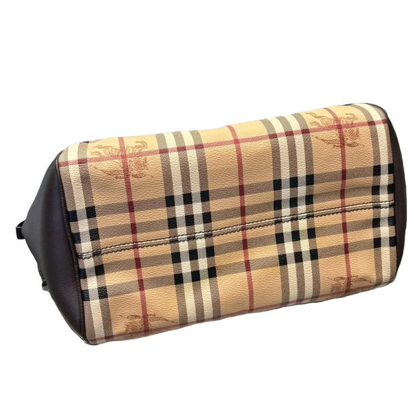 Burberry Haymarket Check Small Blaze Satchel (Pre-owned)