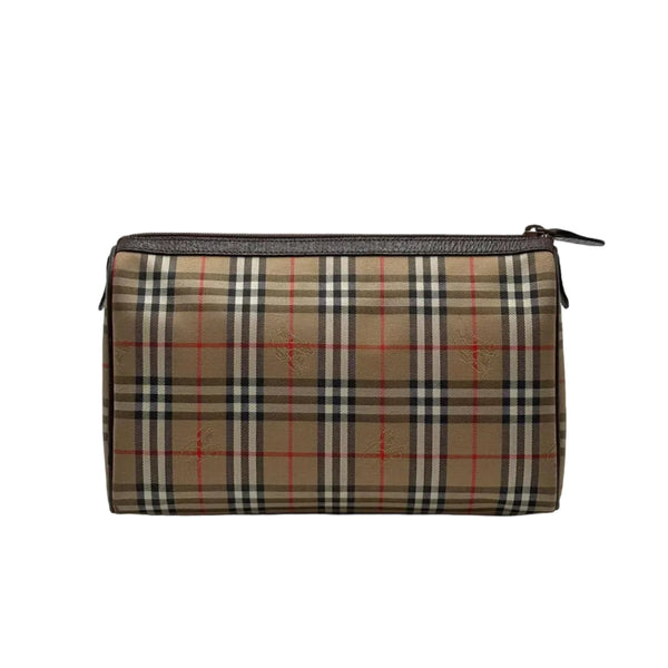 Burberry Vintage Nova Check Clutch Bag (Like new)