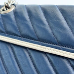 Load image into Gallery viewer, Gucci Calfskin Matelasse Diagonal Small Torchon GG Marmont Shoulder Bag (Pre-owned) GXKV2DR
