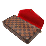 Load image into Gallery viewer, Louis Vuitton Pochette Félicie Damier Ebene Canvas (Like new) YYBWTJ3
