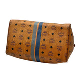 Load image into Gallery viewer, MCM Visetos Dog Bone Boston Bag (Pre-owned)
