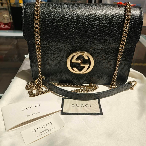 Gucci Interlocking G Small Shoulder Bag (Like new)