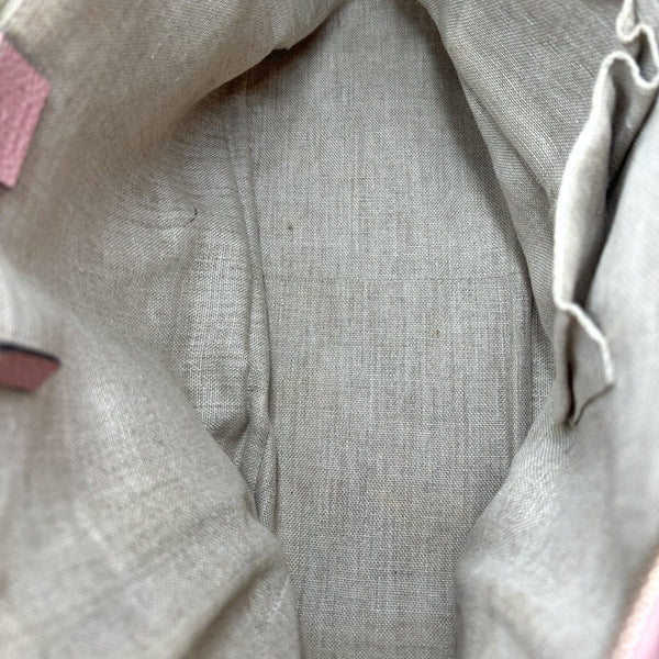 Gucci Pink/Beige GG Canvas Bree Tote Bag (Pre-owned) TQ9R8Y7