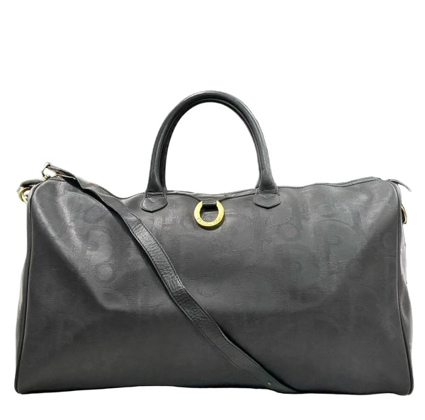 Christian Dior 20th Century Diorissimo Trotter Coated Canvas Travel Bag XL (Pre-owned) GMWWHVX