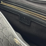 Load image into Gallery viewer, Gucci GG Calfskin Embossed Emblem Arabella Bag Black (26BV87QM)
