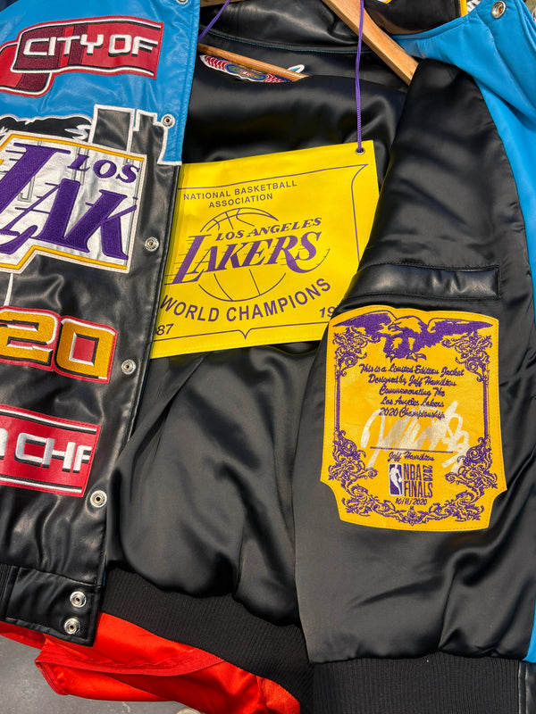 Jeff Hamilton x LA Lakers Championship jacket (SIGNED)