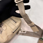 Load image into Gallery viewer, Dior x Daniel Arsham Safari Messenger Bag Calfskin White (Pre-owned)
