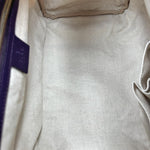 Load image into Gallery viewer, Gucci Beige/Purple GG Canvas Medium Joy Boston Bag W/Shoulder Strap (Like new)
