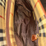 Load image into Gallery viewer, Burberry Haymarket Check Coated Canvas Handbag (Pre-owned)
