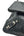 Balenciaga Black Lambskin Leather Giant 12 Silver Envelope Clutch Crossbody Bag W/ Strap (Like new) V4WHKY7