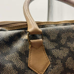 Load image into Gallery viewer, Saint Laurent Vintage Yves Grey black brown leather bag (Pre-owned)
