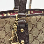 Load image into Gallery viewer, Gucci Monogram Jolicoeur Tote Dark Brown (Pre-owned) 2KHBGRW
