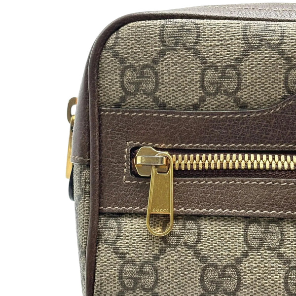 Gucci Beige/Ebony GG Supreme Canvas Small Ophidia Belt Bag (Pre-owned) WM8QBGC