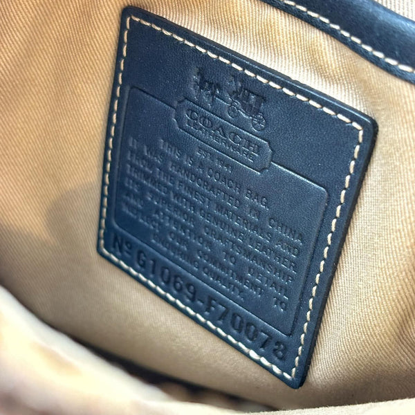 Coach Sling Bag Brown All-over Pattern (Pre-owned)