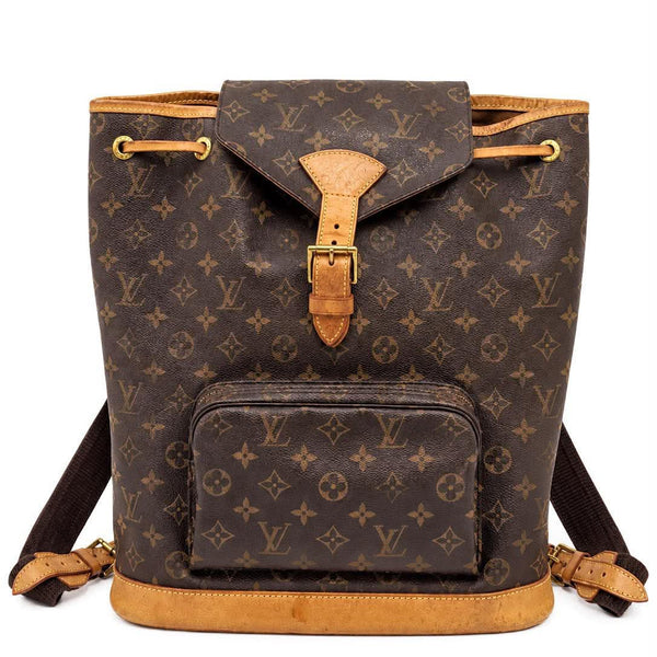 Louis Vuitton Monogram Canvas Montsouris GM Backpack Bag (Pre-owned) VY3WBG6