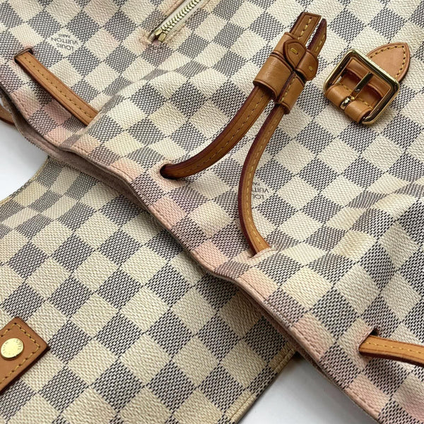 Louis Vuitton Damier Azur Canvas Sperone Backpack Bag (Pre-owned) JH92YX9