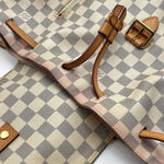 Load image into Gallery viewer, Louis Vuitton Damier Azur Canvas Sperone Backpack Bag (Pre-owned) JH92YX9
