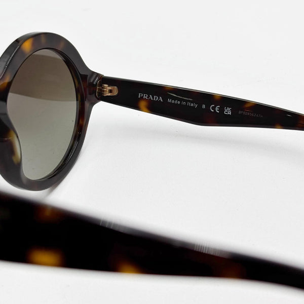 Prada Round Sunglasses SPR 11U Tortoise Brown (Like new)