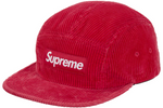 Load image into Gallery viewer, Supreme Corduroy Camp Cap (FW24) Red
