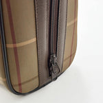 Load image into Gallery viewer, Burberry Nova Check Boston Bag Nylon Canvas Brown Auth (Pre-owned)
