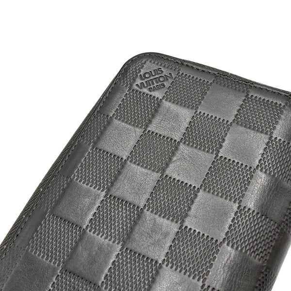 Louis Vuitton Damier Infini Zippy Vertical Wallet (Pre-owned)