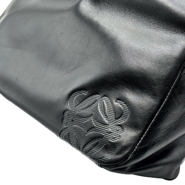 Loewe Anagram Nappa Leather Mini Handbag Black (Pre-owned)